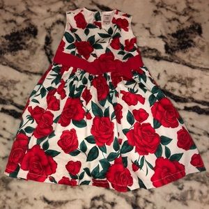 Toddler rose dress